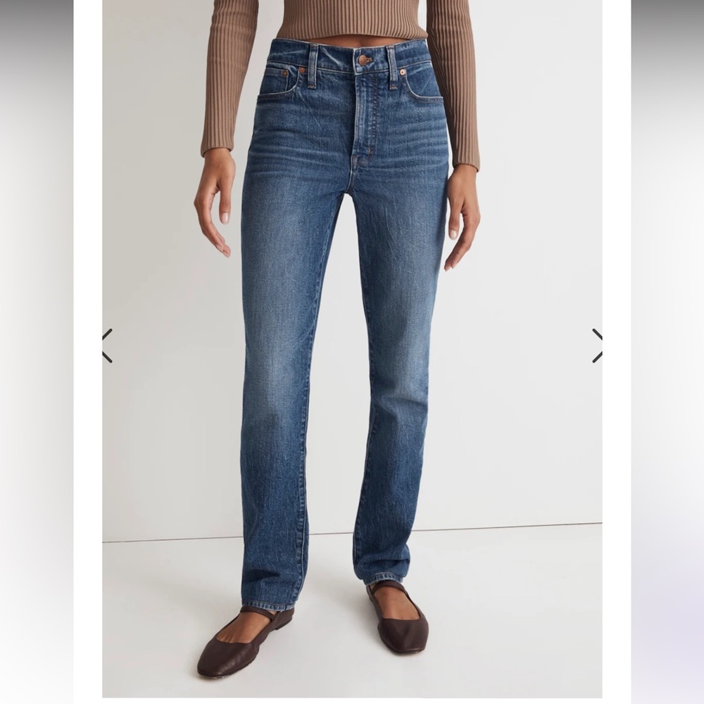 Madewell The Perfect Straight Jean